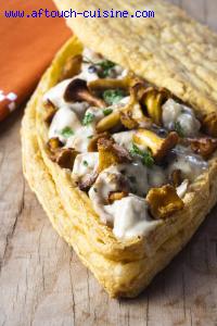 Tourte Ovalie de Poulet Fermier d'Auvergne aux Girolles