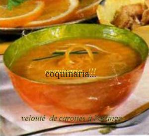 Velouté de Carottes à l'Orange