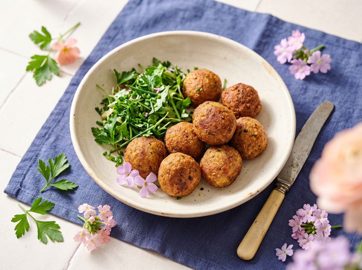 Boulettes de viande hachée à la semoule