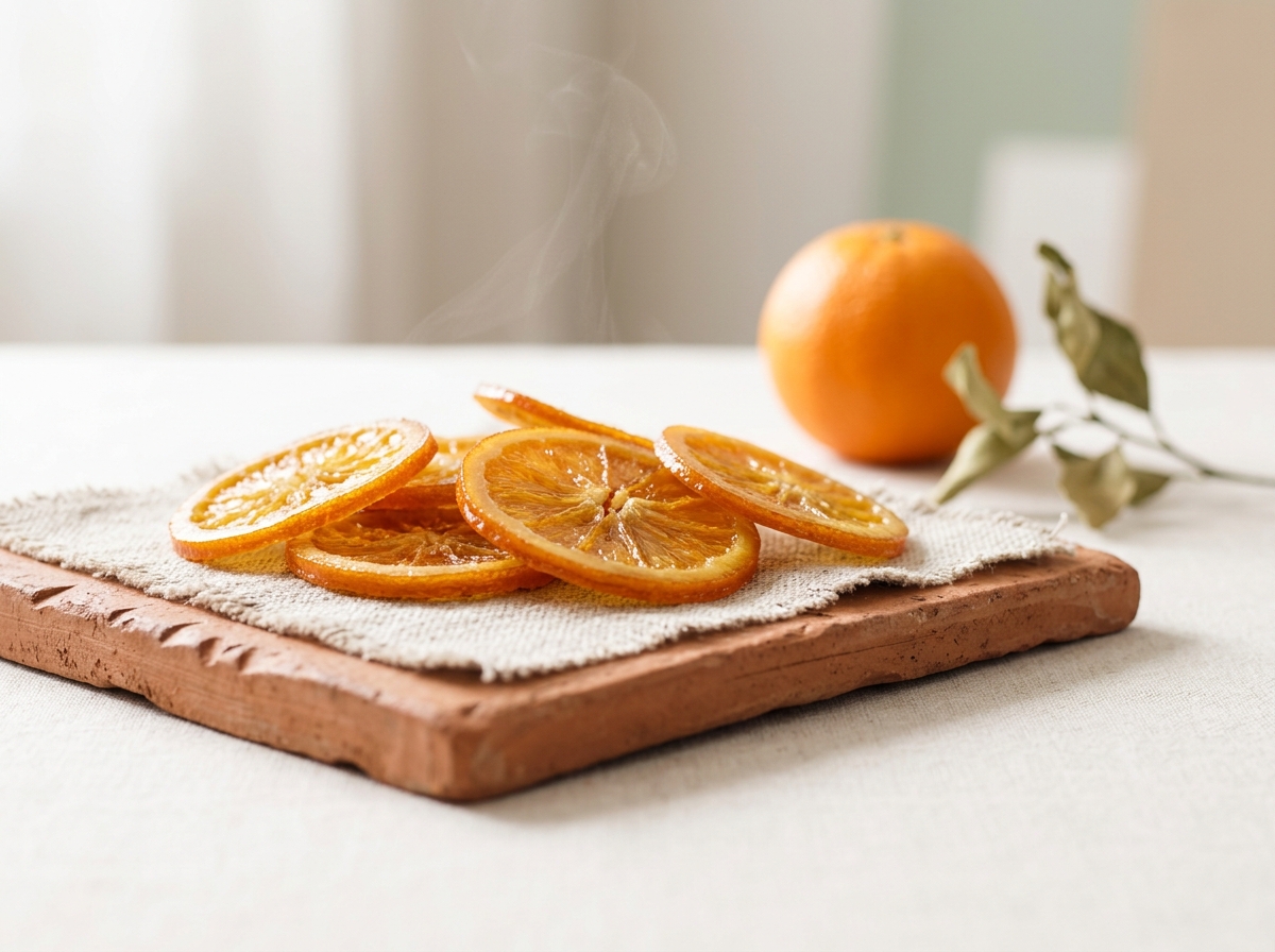 Chips d'orange