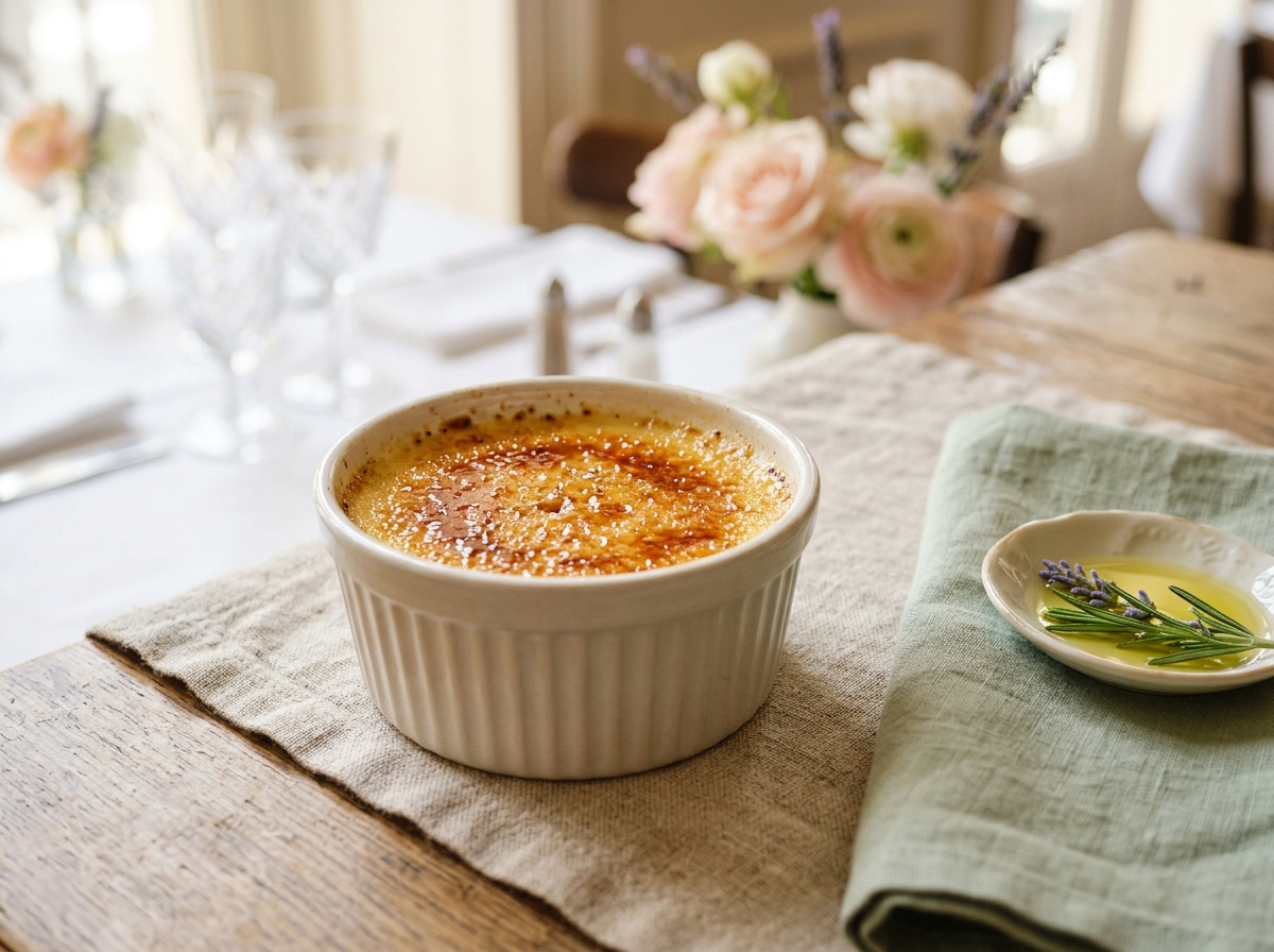 Crème brûlée rapide