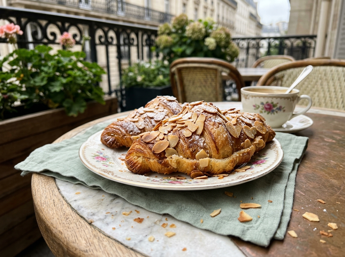 Croissants aux amandes