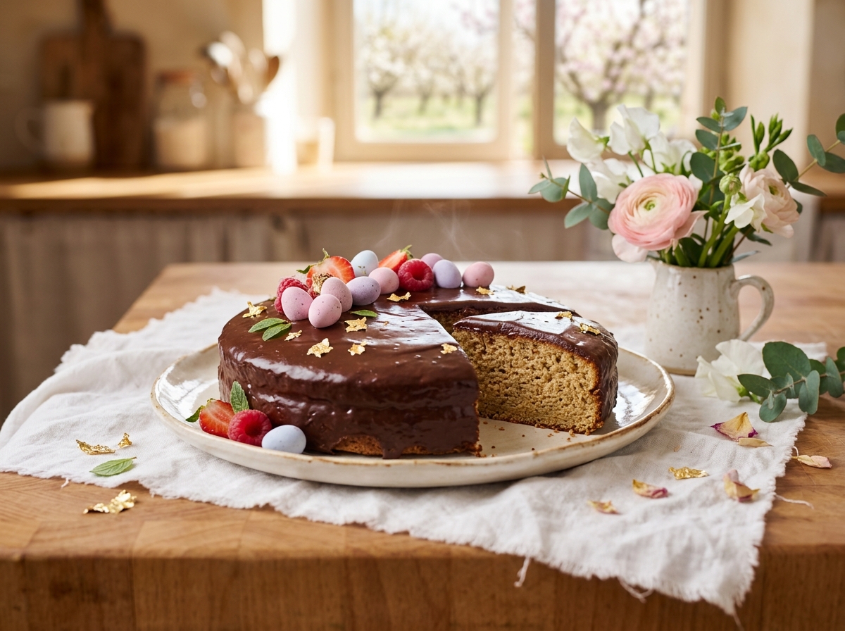 Gâteau de Pâques au micro-ondes