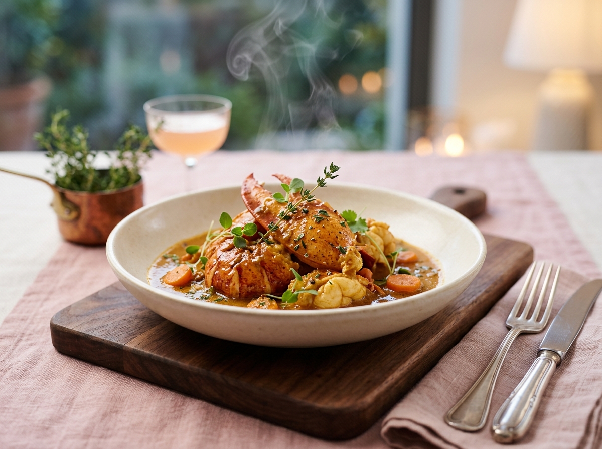Homard au Kari