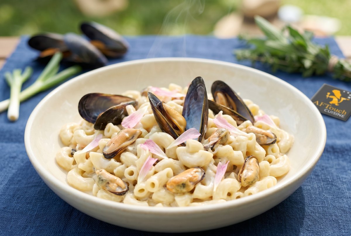 Macaroni aux moules