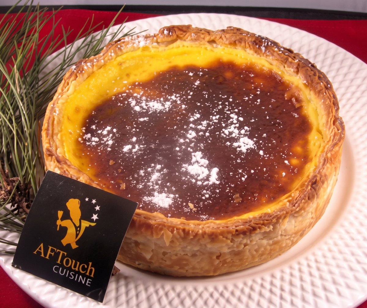 Mon flan patissier aux amandes