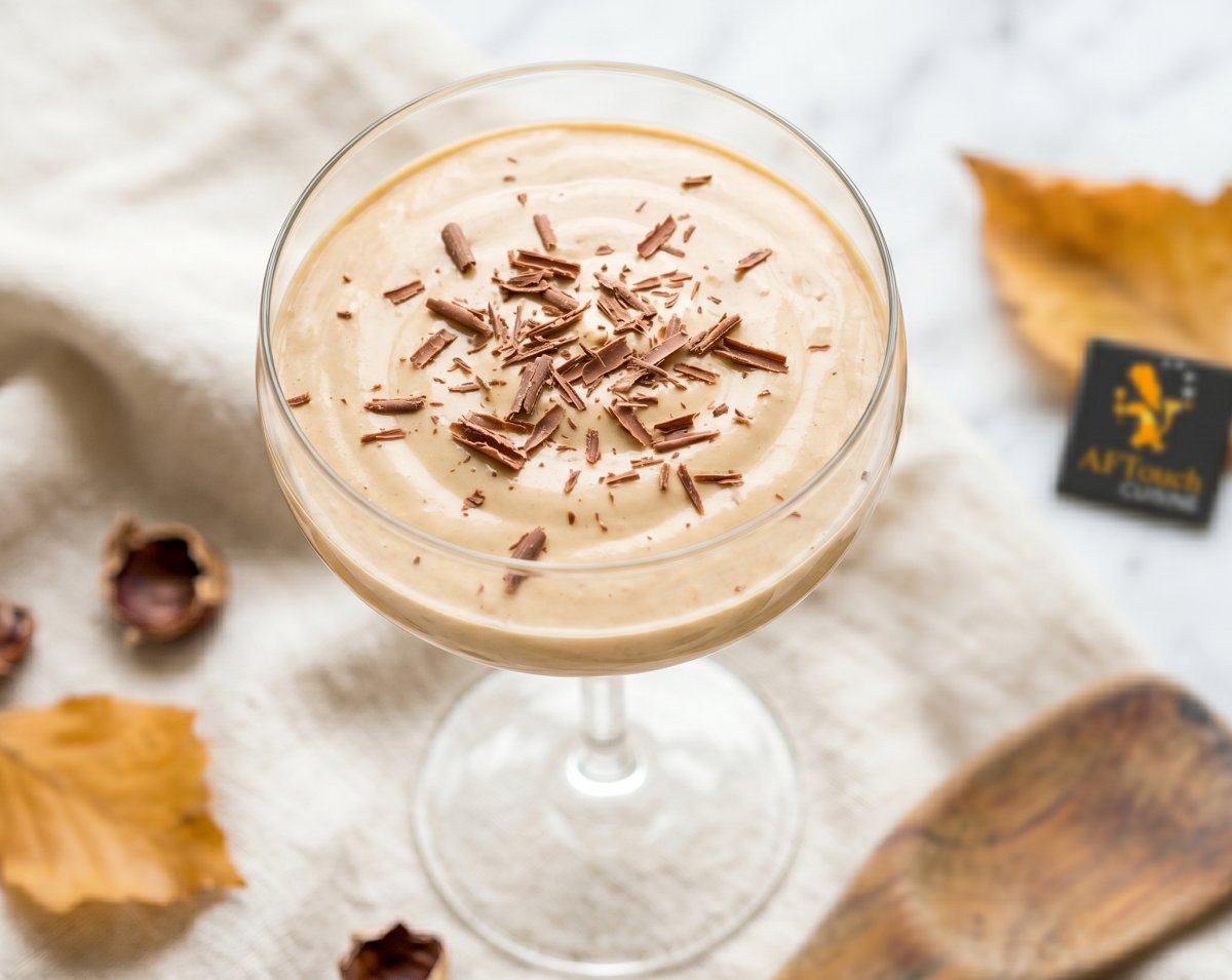 Mousse au caramel beurre salé et chocolat