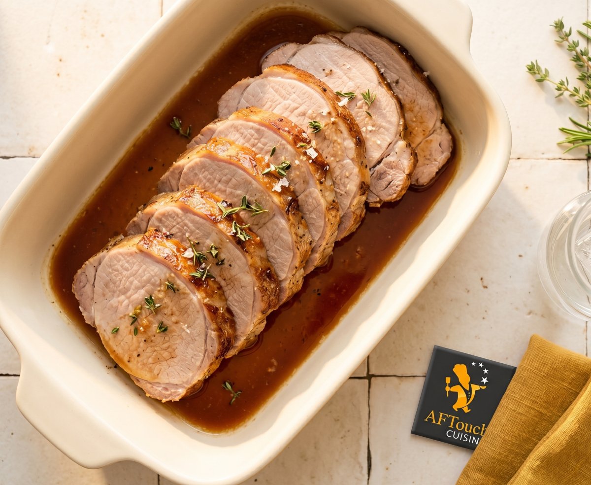 Rôti de porc moelleux en cocotte