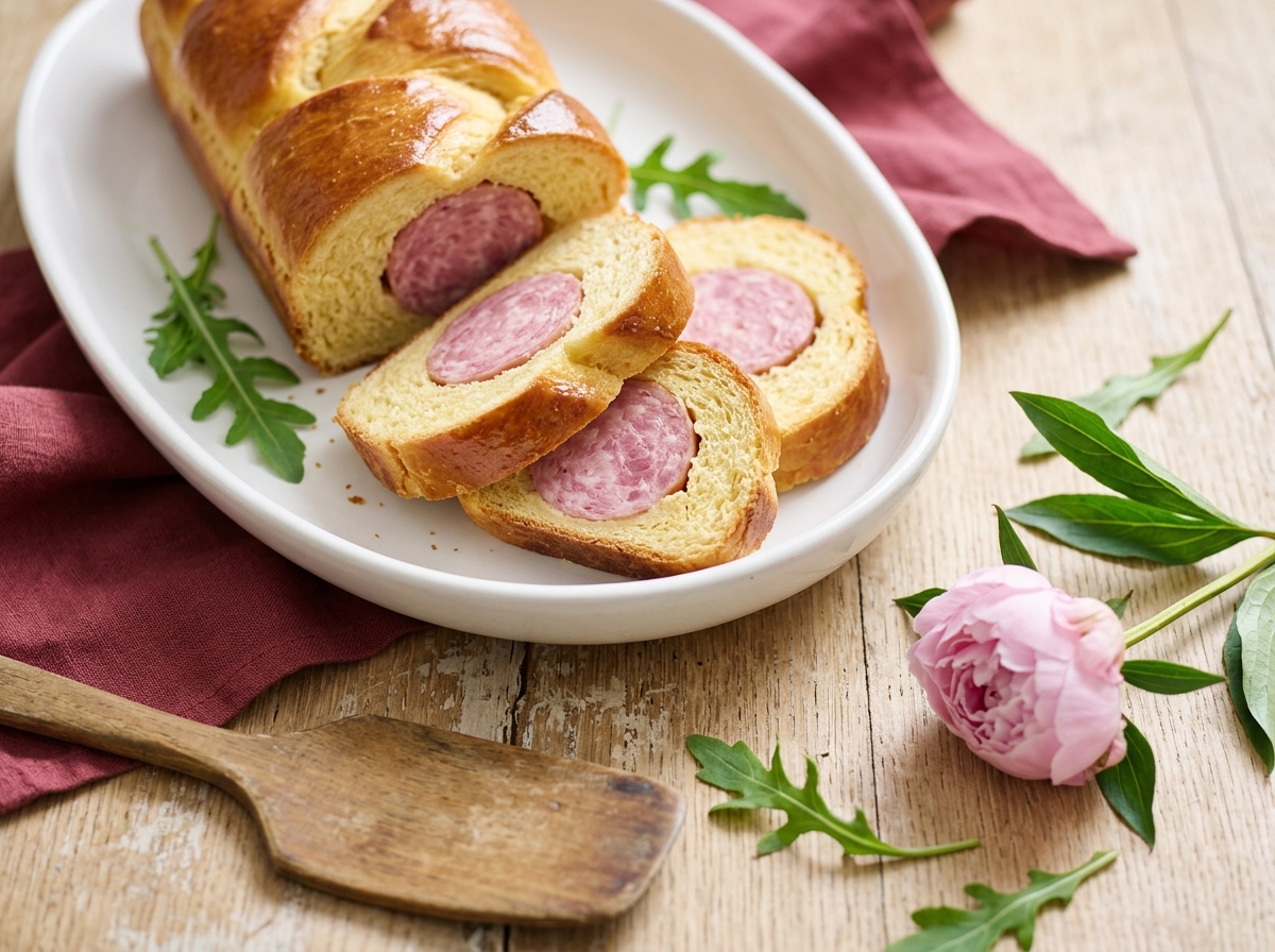 Saucisson brioché rapide