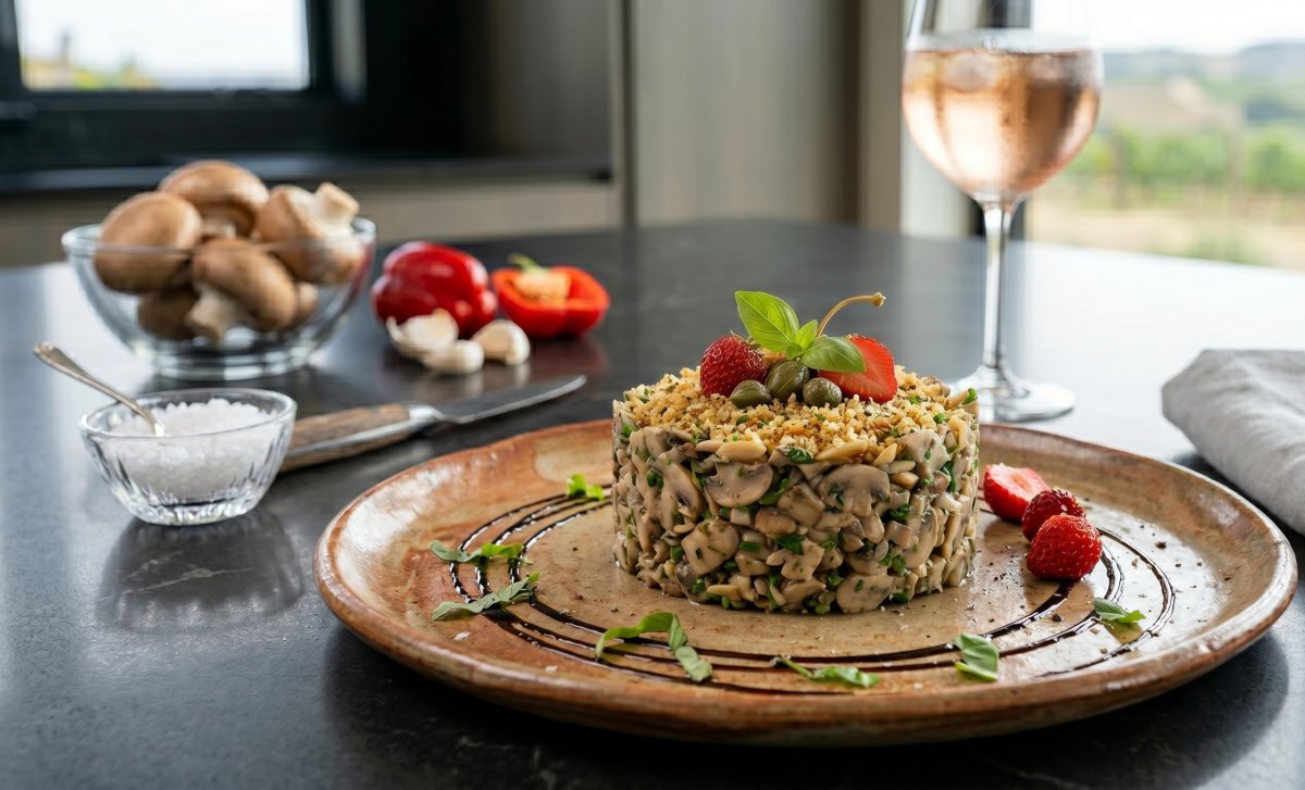 Tartare de champignons