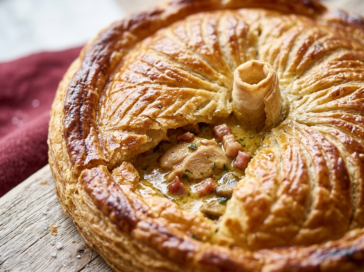 Tarte au poulet