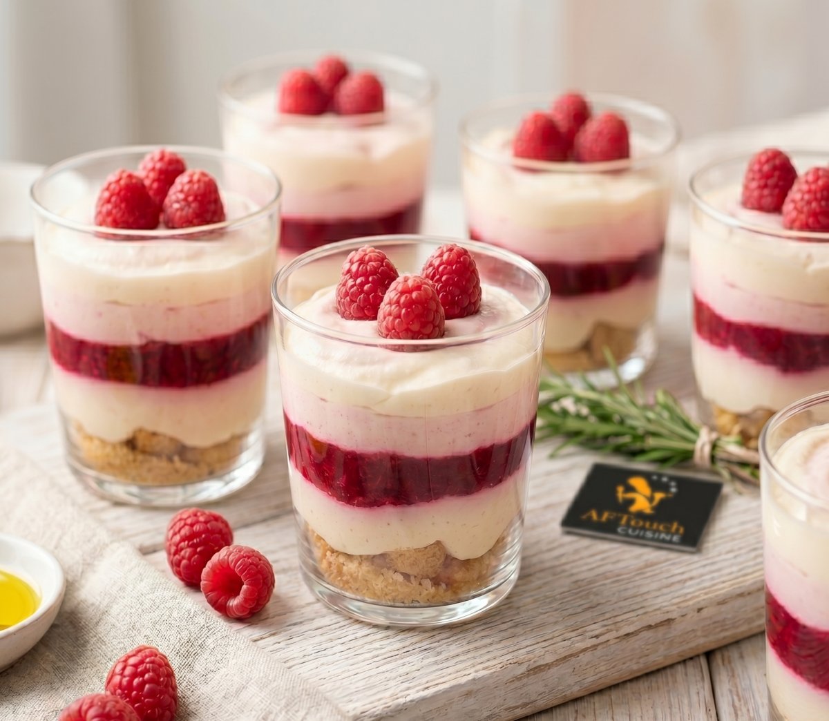 Tiramisu aux framboises